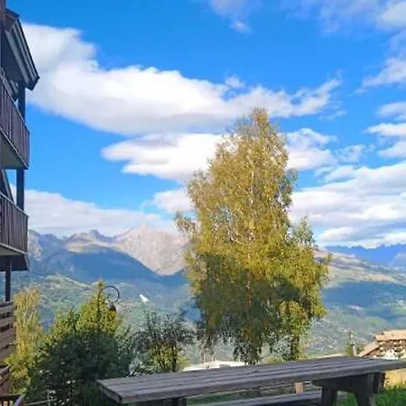 3 Pers, Aux Pieds, Balcon Vue Vallee Daire La Plagne